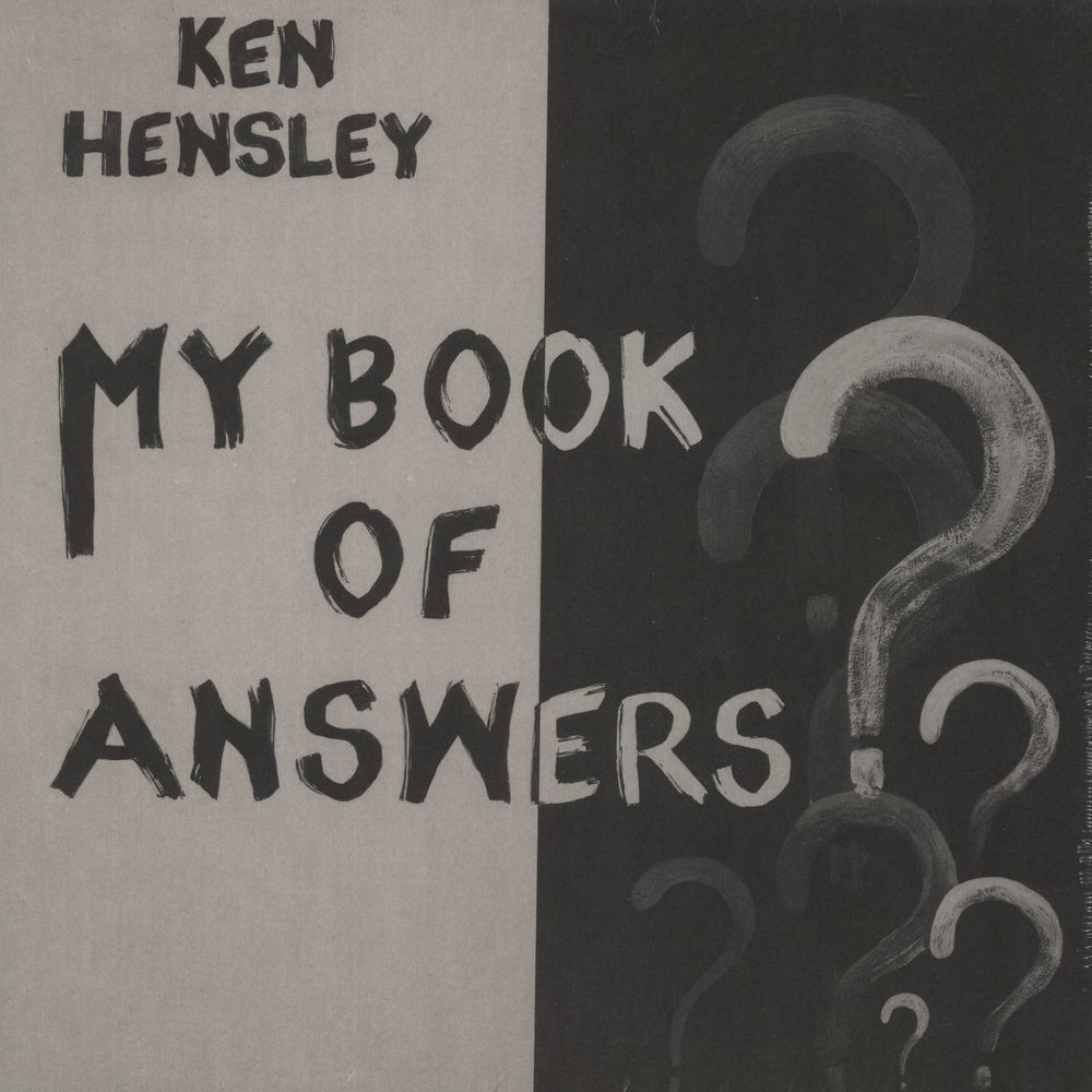 Ken Hensley My Book Of Answers - White Vinyl with Black Splatter - Sealed UK vinyl LP album (LP record) HNELP144X