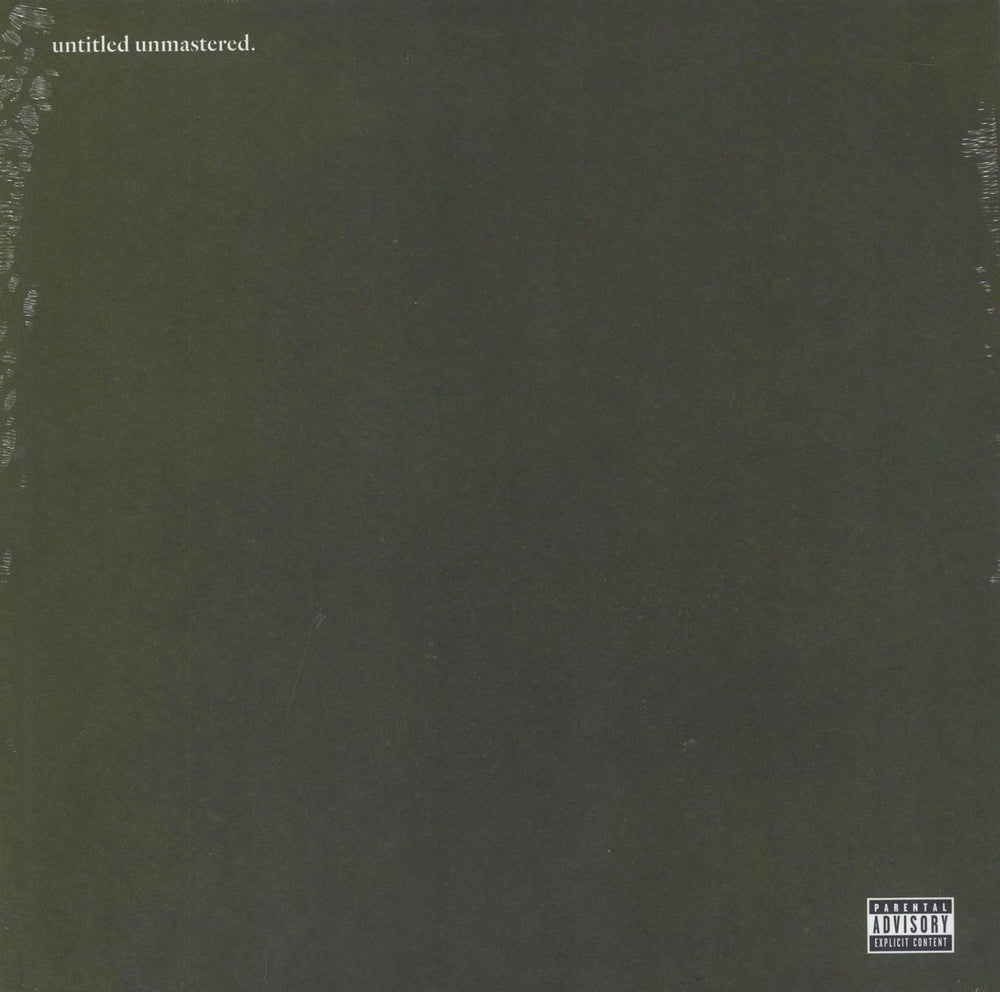 Kendrick Lamar Untitled Unmastered. Dutch vinyl LP album (LP record) 00602547866813