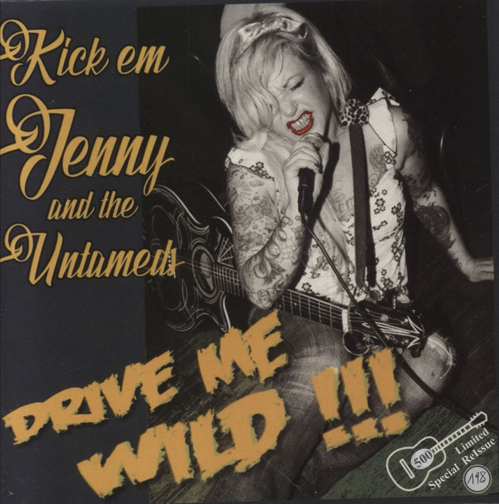 Kick' Em Jenny Drive Me Wild!!! Spanish 7" vinyl single (7 inch record / 45) NONE