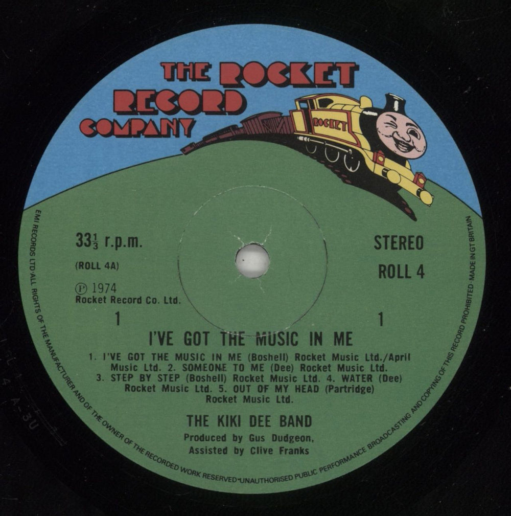 Kiki Dee I've Got The Music In Me UK vinyl LP album (LP record) KDELPIV412076
