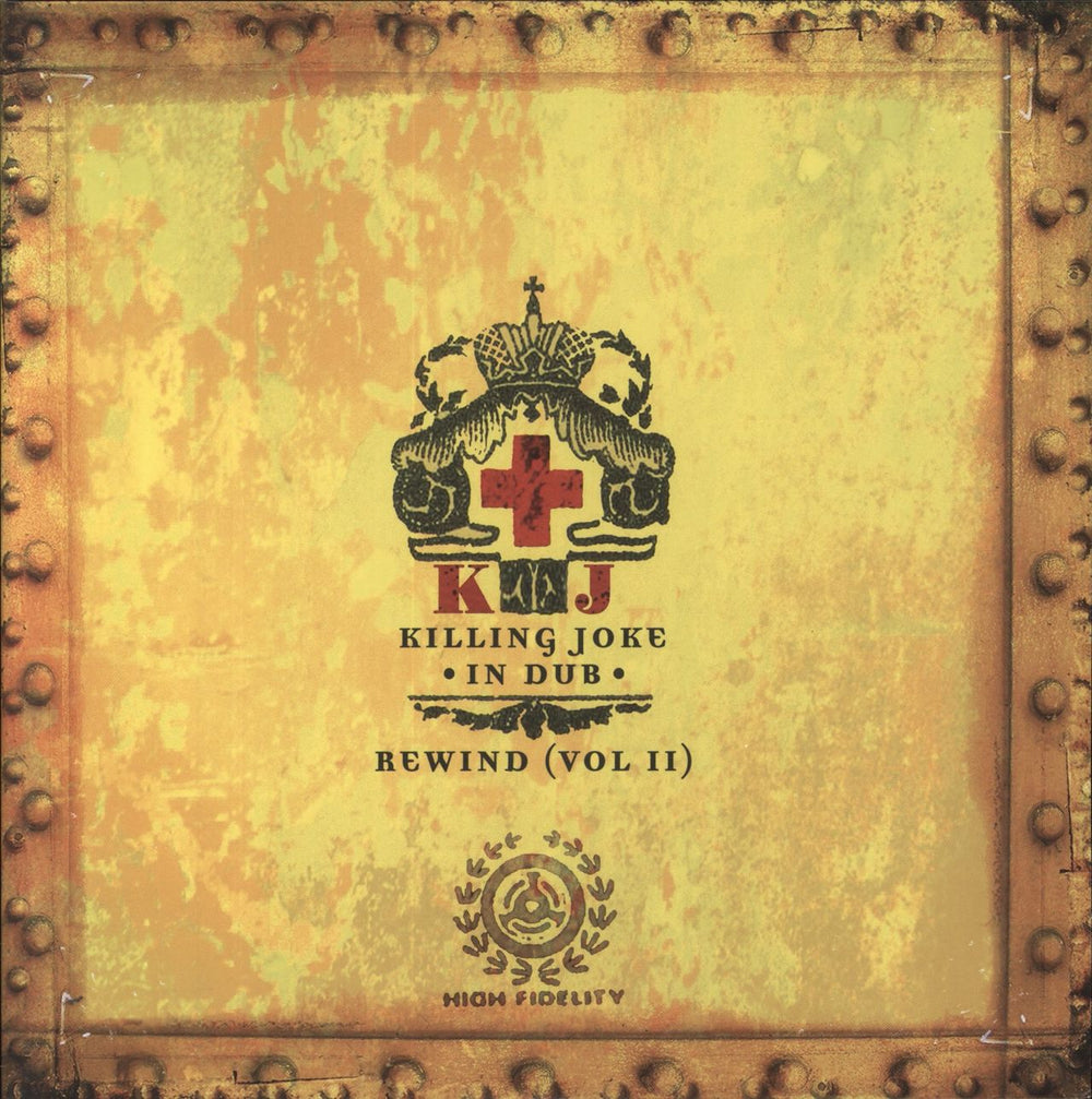 Killing Joke In Dub Rewind [Vol II] - Neon Yellow Vinyl UK 2-LP vinyl record set (Double LP Album) CADIZLP253