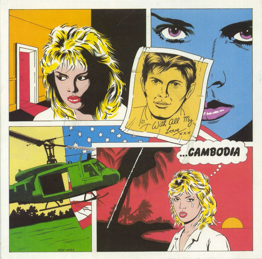 Kim Wilde Cambodia - Green Label Test Pressing UK Promo 7" vinyl single (7 inch record / 45) RAK336