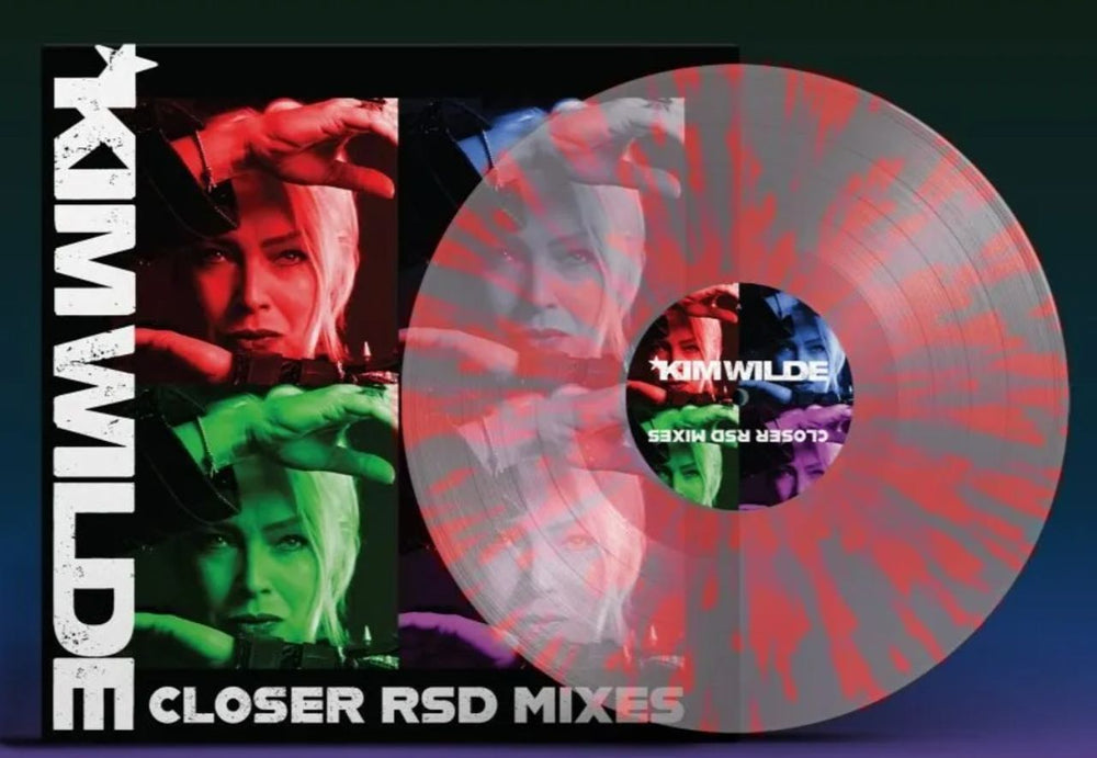 Kim Wilde Closer RSD Mixes - RSD25 - Clear / Red Splatter Vinyl - Sealed UK 10" vinyl single (10 inch record) WIL10CL872552