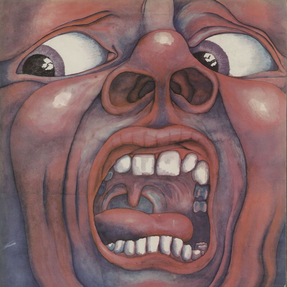 King Crimson In The Court Of The Crimson King - 1st - EX UK vinyl LP album (LP record) ILPS-9111