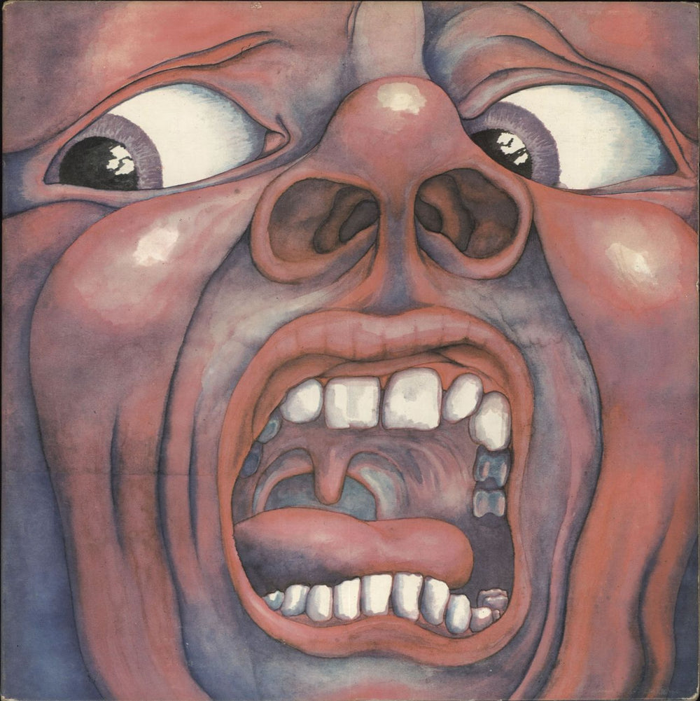 King Crimson In The Court Of The Crimson King - 1st - VG UK vinyl LP album (LP record) ILPS-9111