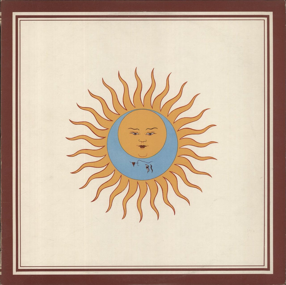 King Crimson Larks' Tongues In Aspic - EX UK vinyl LP album (LP record) ILPS9230