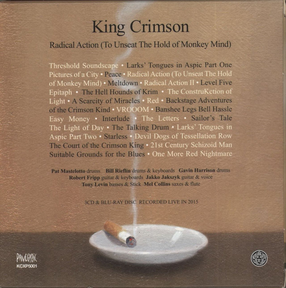 King Crimson Radical Action (To Unseat The Hold Of Monkey Mind) UK CD Album Box Set KNCDXRA846911