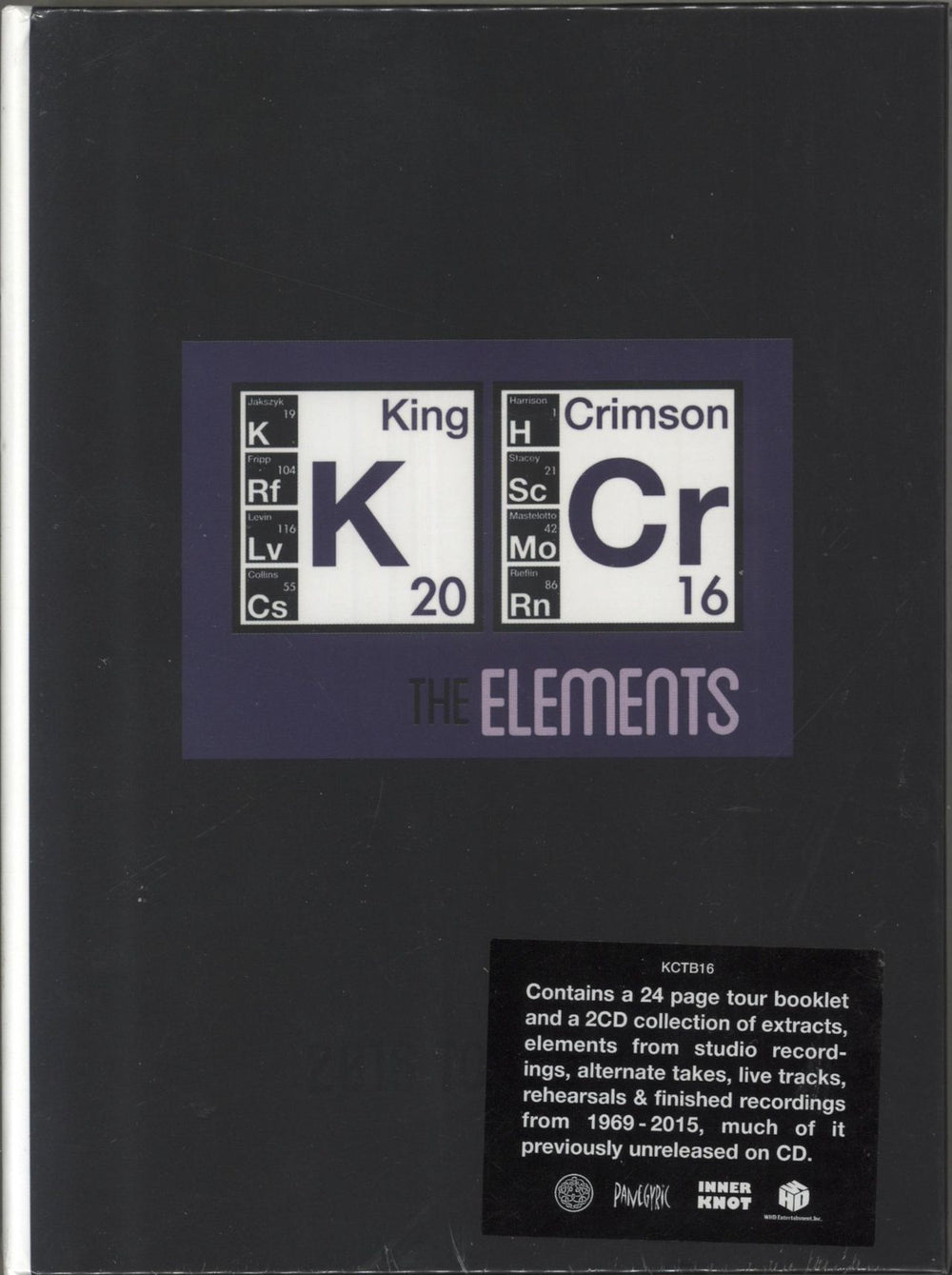 King Crimson The Elements - 2016 Tour Box - Sealed UK 2 CD album set (Double CD) KCTB16