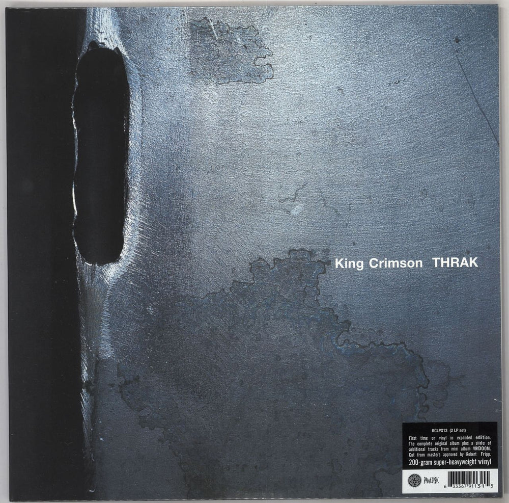 King Crimson Thrak - Expanded Edition - 200 Gram Vinyl - Sealed UK 2-LP vinyl record set (Double LP Album) KCLPX13