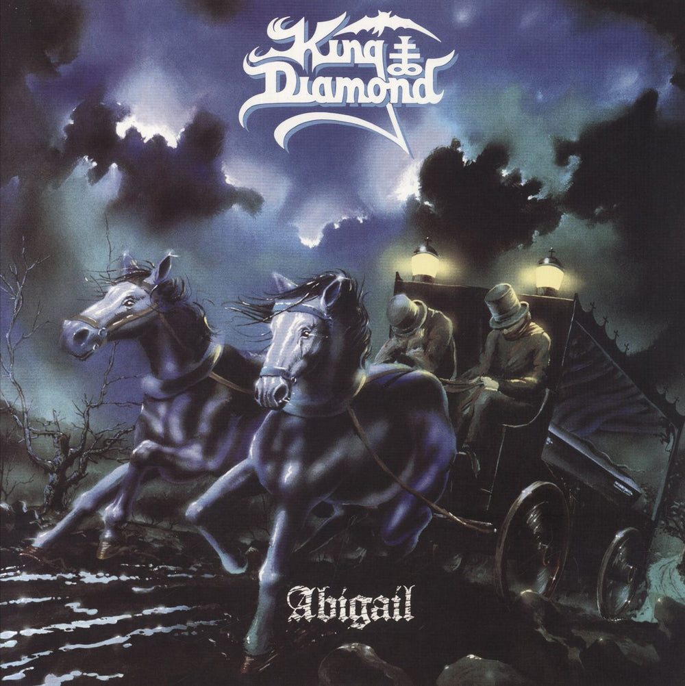 King Diamond Abigail - Blue Vinyl US vinyl LP album (LP record) 3984-15308-1