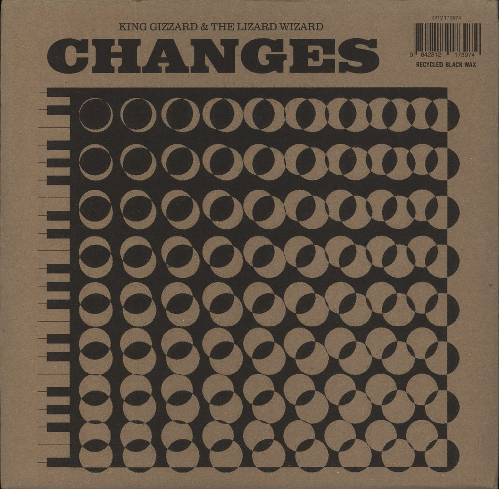 King Gizzard And The Lizard Wizard Changes US vinyl LP album (LP record) KGLW-031LP