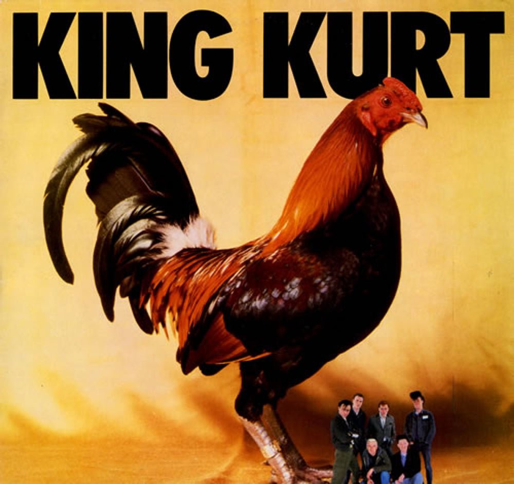 King Kurt Big Cock UK vinyl LP album (LP record) SEEZ62