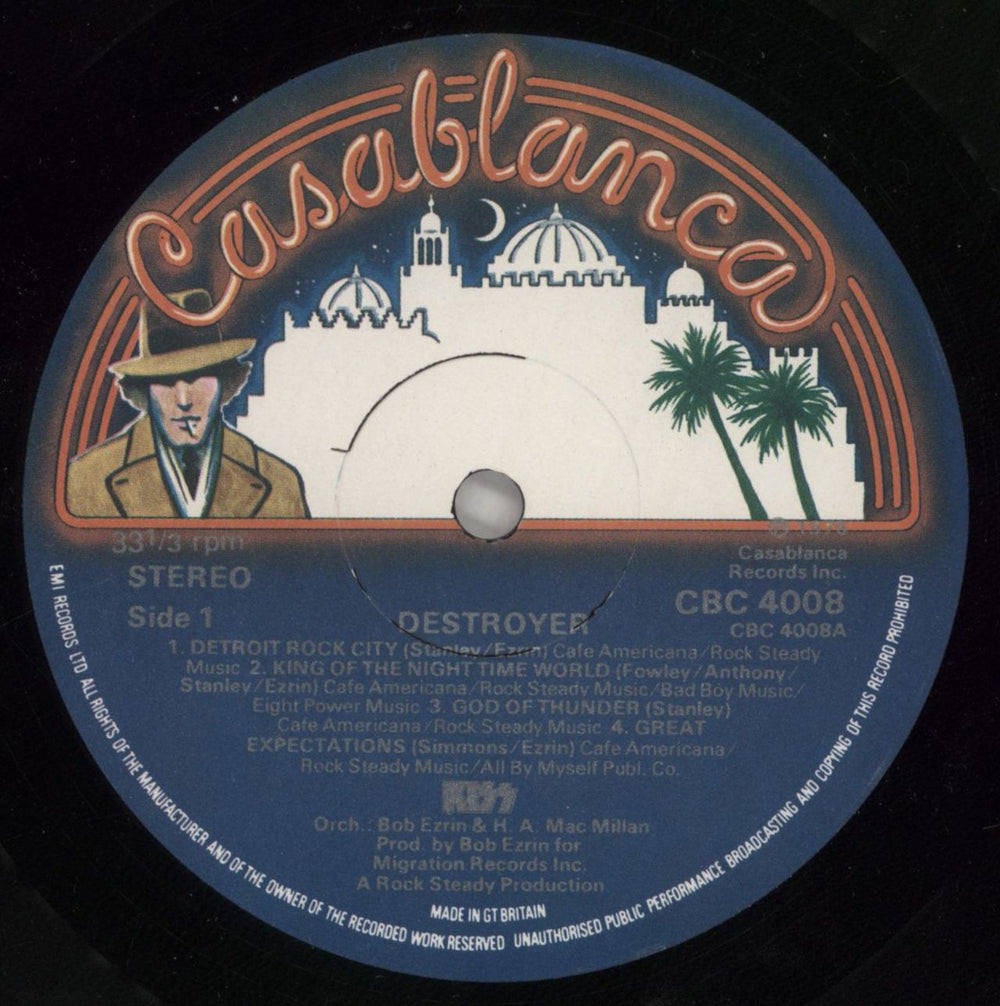 Kiss Destroyer - 1st - EX UK vinyl LP album (LP record) KISLPDE860533