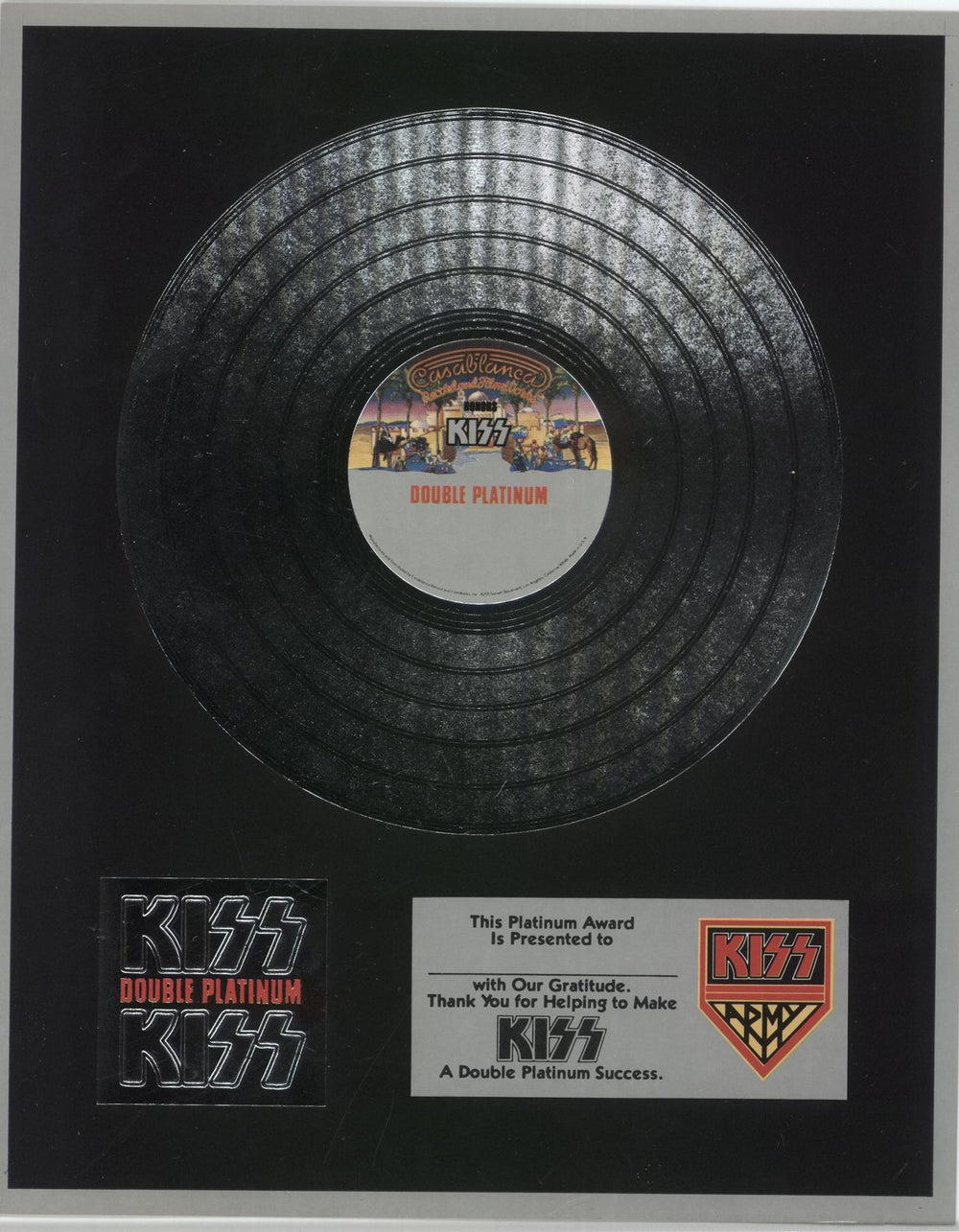Kiss Double Platinum - Complete - EX Japanese 2-LP vinyl record set (Double LP Album) 1978