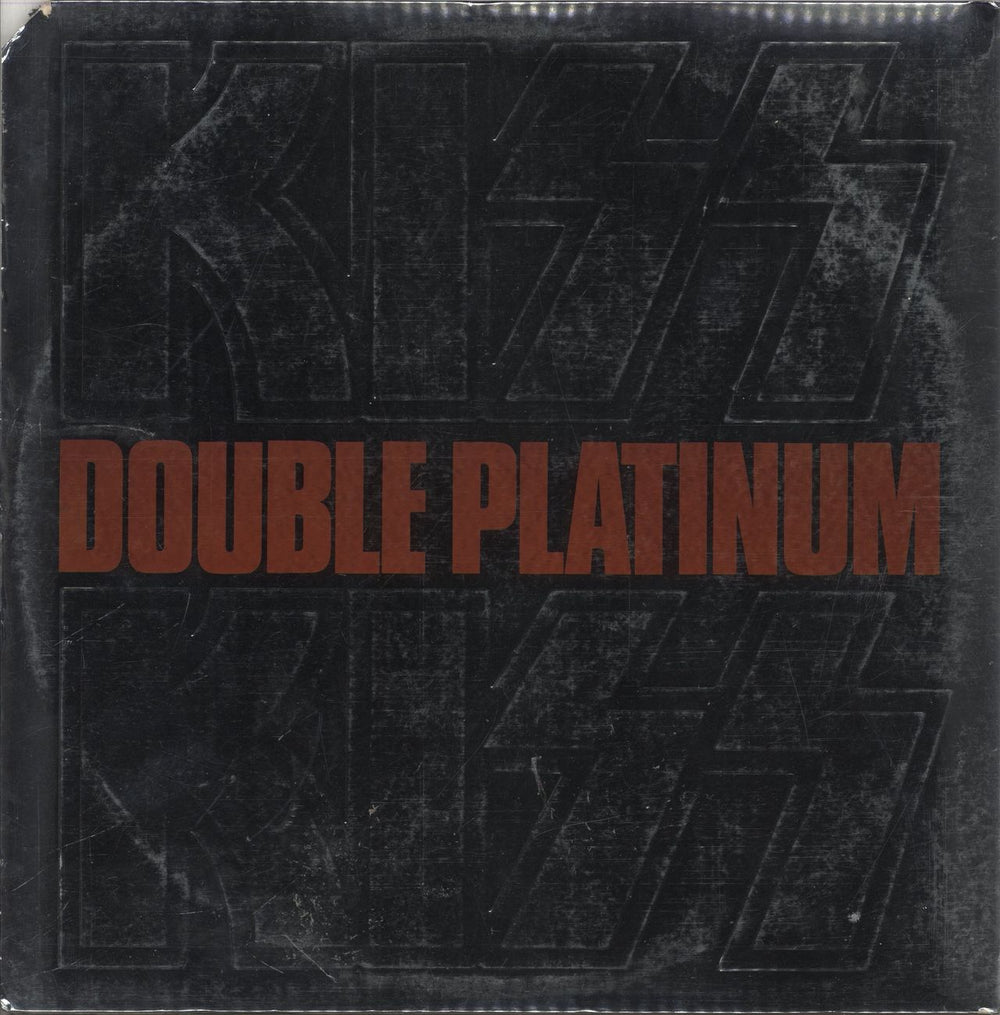 Kiss Double Platinum + Award & Merchandise Insert - EX US 2-LP vinyl record set (Double LP Album)