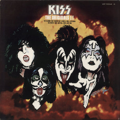 Kiss The Originals II + 2 Booklets & Mask - wol/woc Japanese 3-LP vinyl record set (Triple LP Album) VIP-5504~6