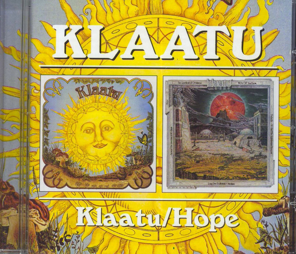 Klaatu Klaatu / Hope UK CD album (CDLP) BGOCD518