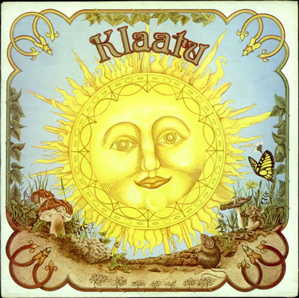 Klaatu Klaatu UK vinyl LP album (LP record) E-ST11542