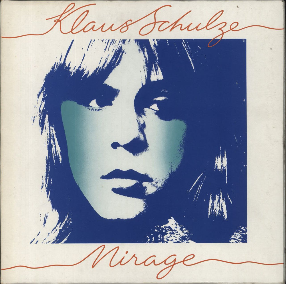 Klaus Schulze Mirage UK vinyl LP album (LP record) ILPS9461