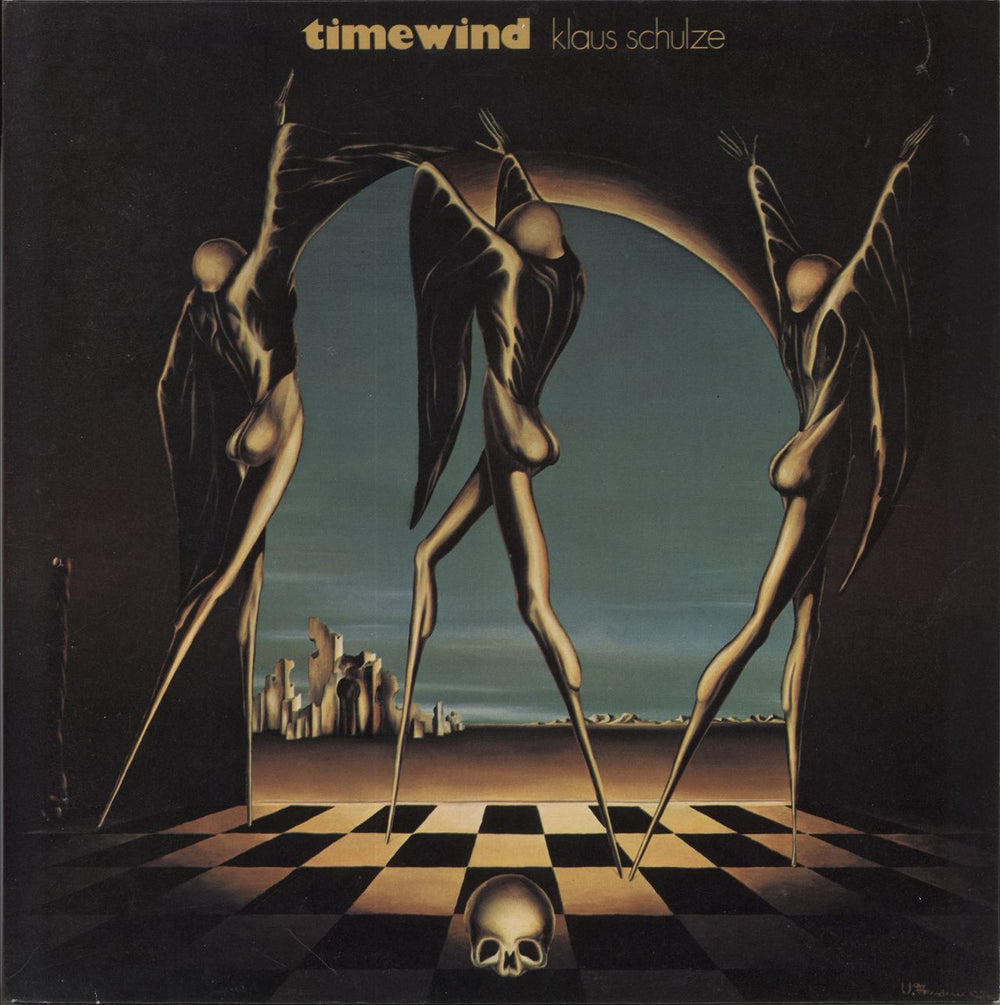 Klaus Schulze Timewind - VG UK vinyl LP album (LP record) CA2006