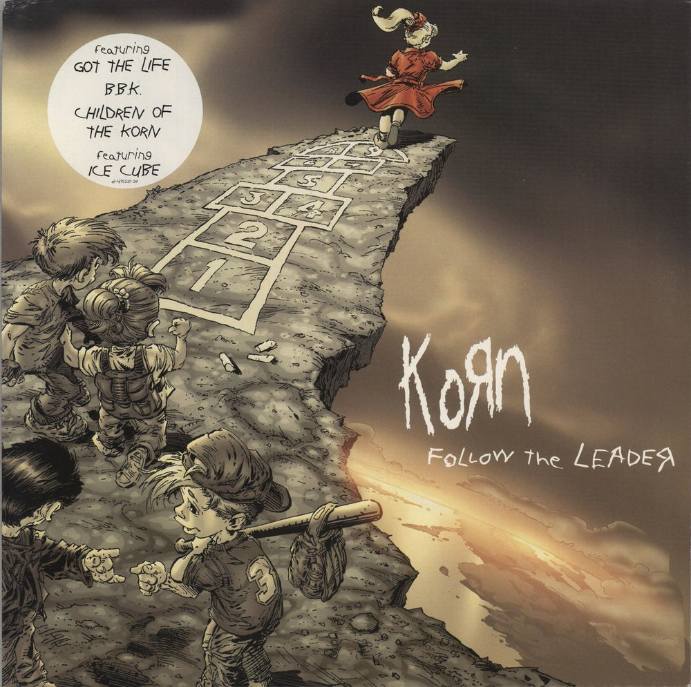 Korn Follow The Leader UK 2-LP vinyl record set (Double LP Album) 491221-1