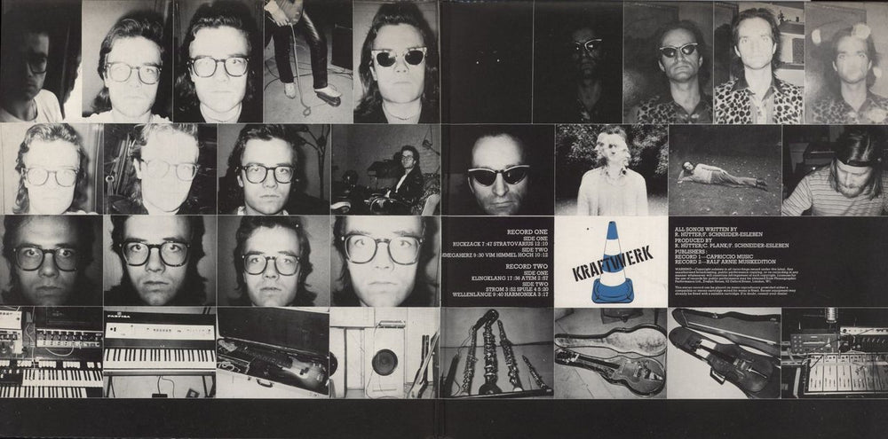 Kraftwerk Kraftwerk - 1st - EX UK 2-LP vinyl record set (Double LP Album)
