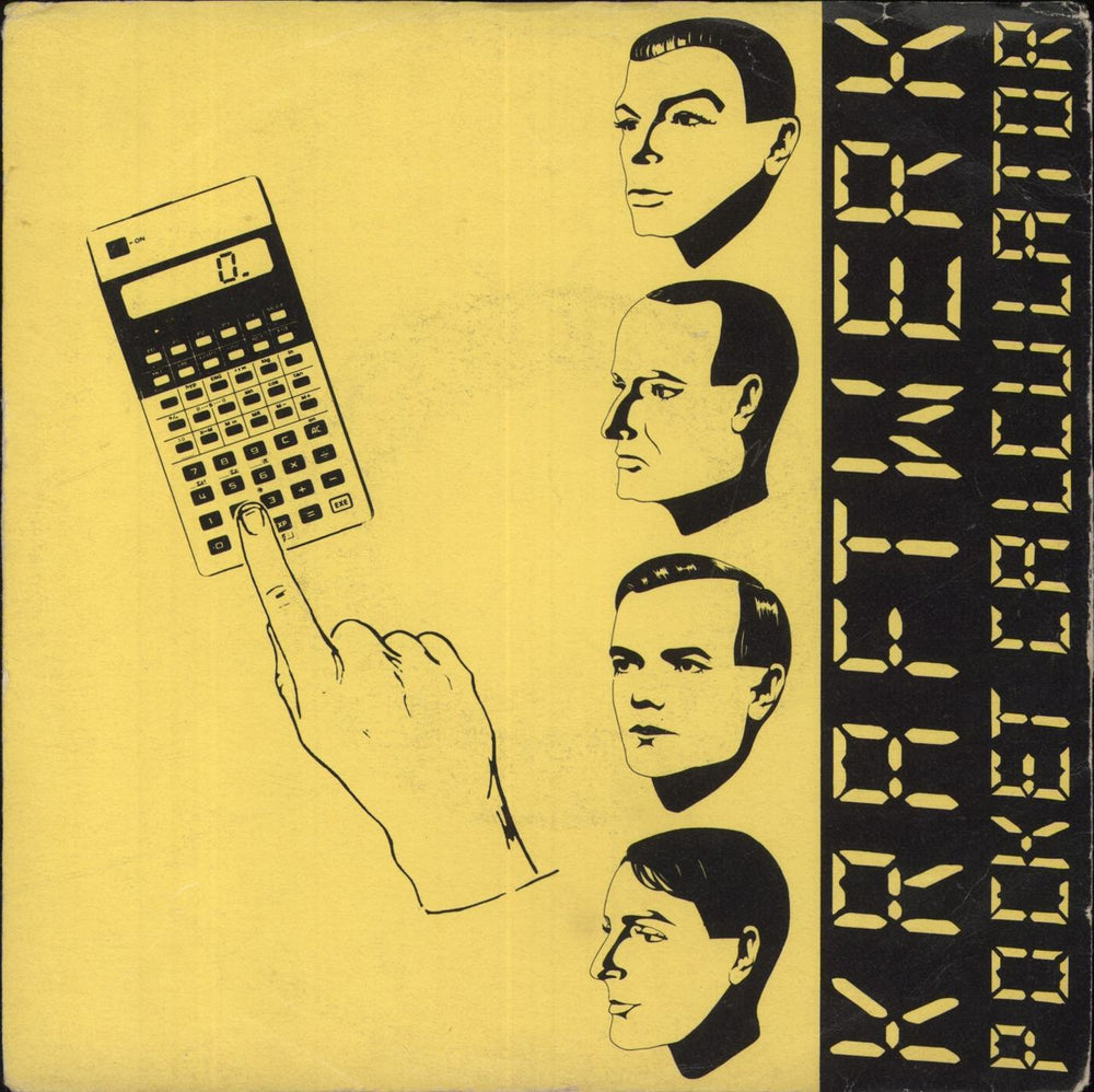 Kraftwerk Pocket Calculator Italian 7" vinyl single (7 inch record / 45) 3C006-64365