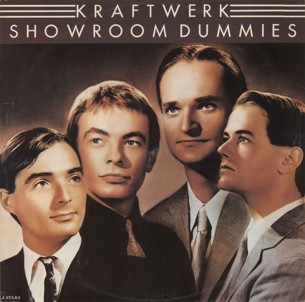 Kraftwerk Showroom Dummies - VG UK 12" vinyl single (12 inch record / Maxi-single) 12EMI5272