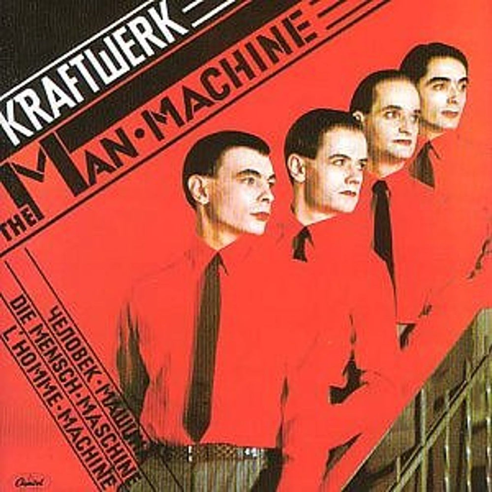 Kraftwerk The Man Machine European CD album (CDLP) 5816862