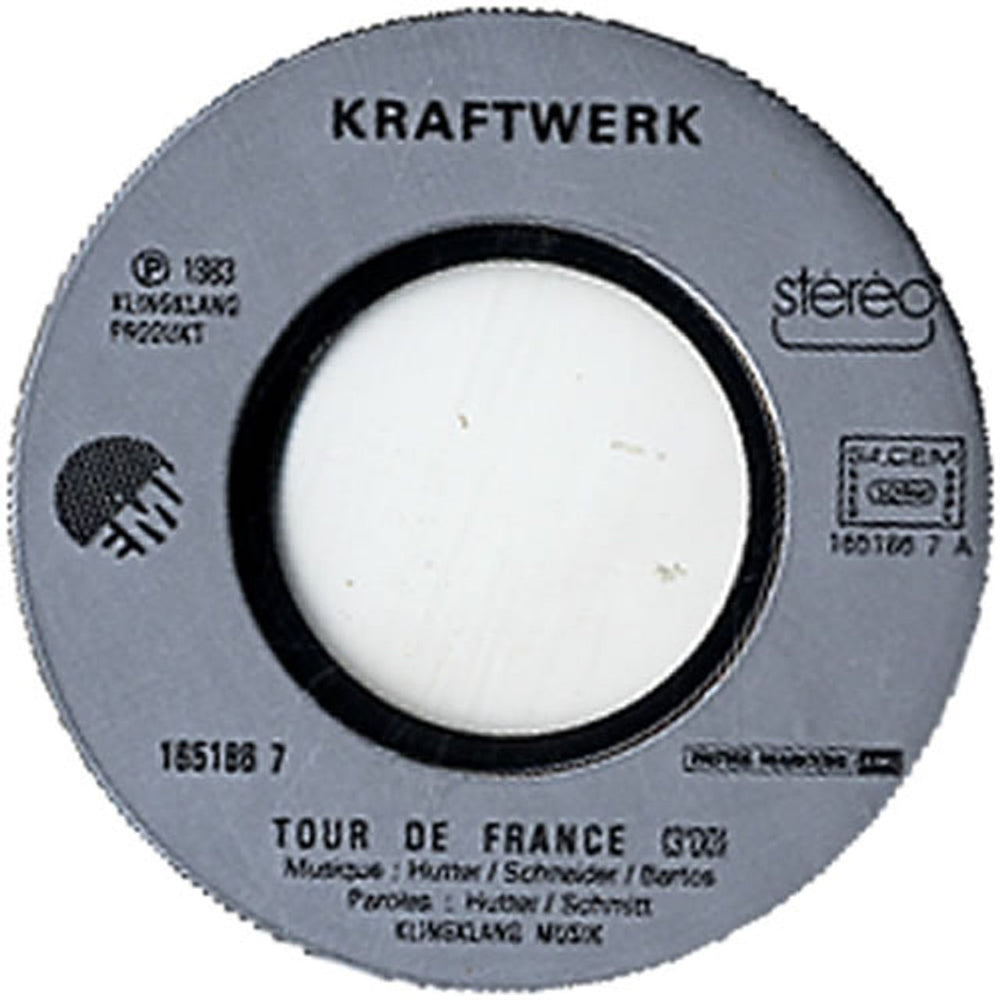 Kraftwerk Tour De France French 7" vinyl single (7 inch record / 45) KRA07TO182006