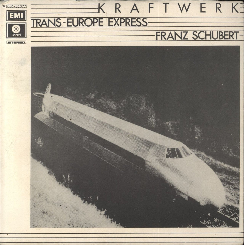 Kraftwerk Trans-Europe Express Italian 7" vinyl single (7 inch record / 45) 3C006-85077