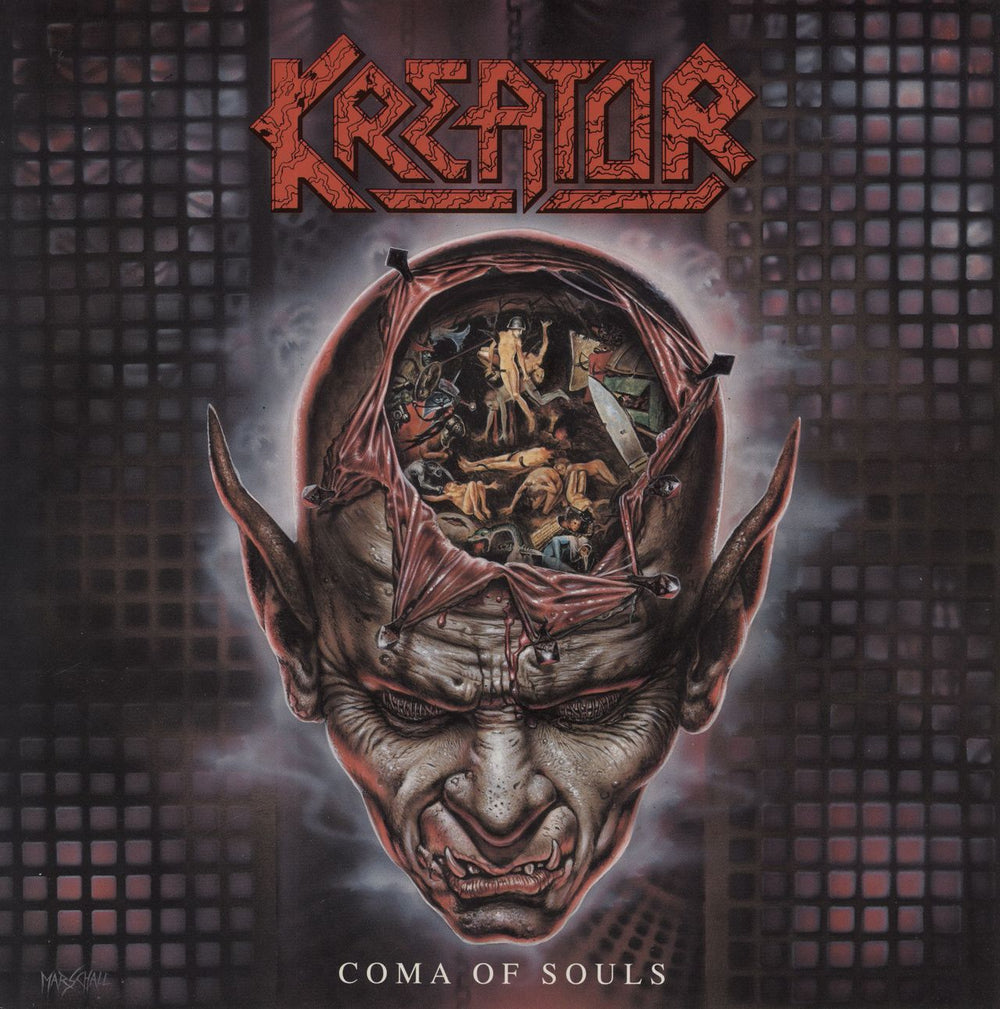 Kreator Coma Of Souls German vinyl LP album (LP record) N0158-1