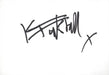 KT Tunstall Autograph UK memorabilia AUTOGRAPH