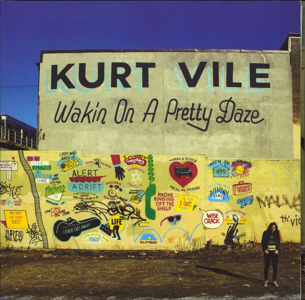 Kurt Vile Walking On A Pretty Daze - 180g US 2-LP vinyl record set (Double LP Album) OLE-998-1