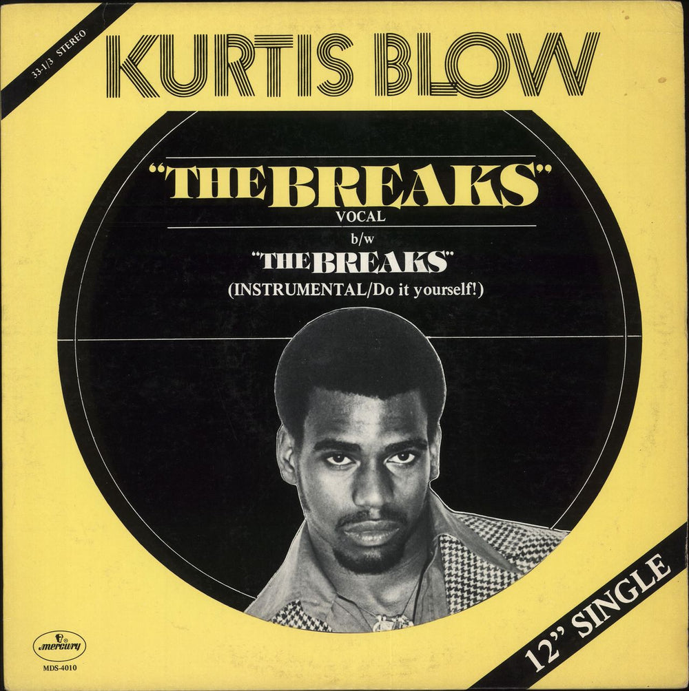 Kurtis Blow The Breaks US 12" vinyl single (12 inch record / Maxi-single) MDS-4010