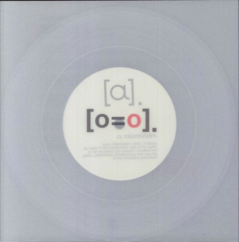 Kwes. Rollerblades - Clear Vinyl UK 7" vinyl single (7 inch record / 45) 7WAP343