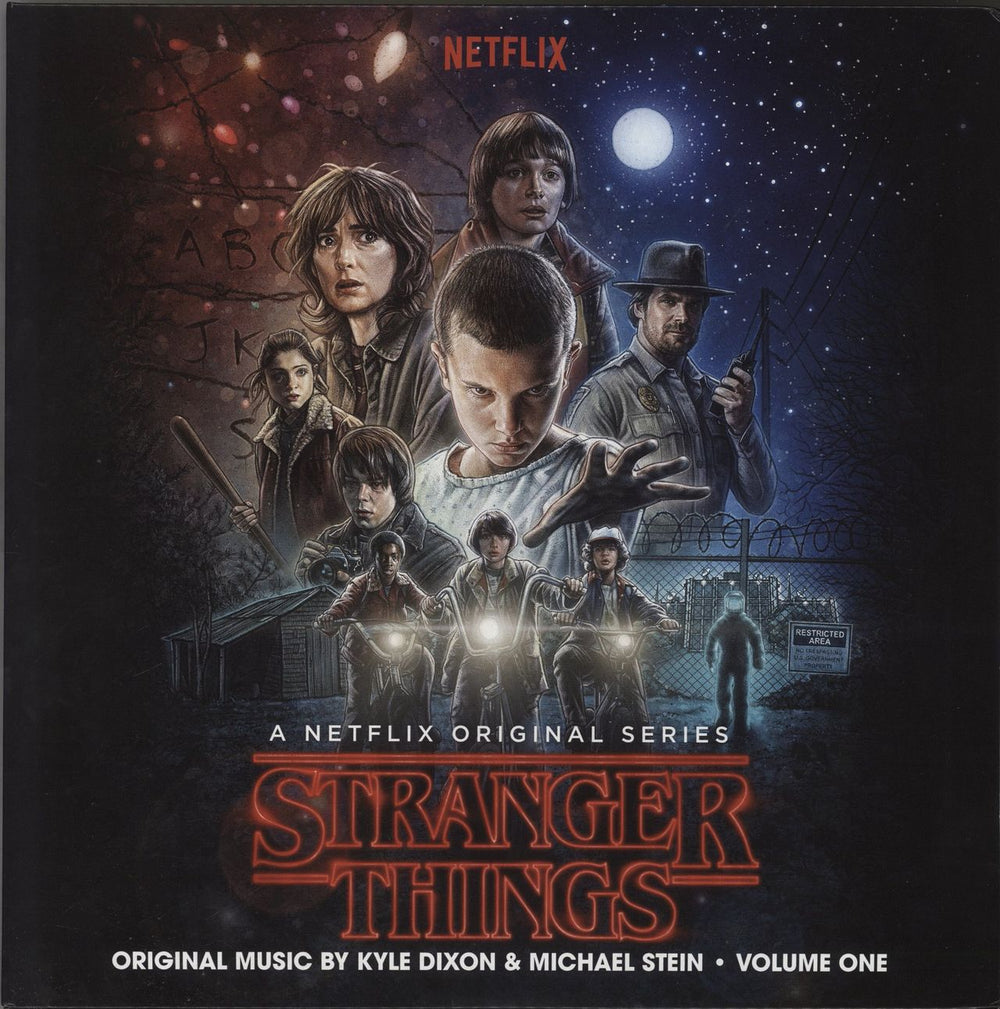 Kyle Dixon & Michael Stein Stranger Things - Volume One - Blue Vinyl & Red Vinyl UK 2-LP vinyl record set (Double LP Album) INV176LP