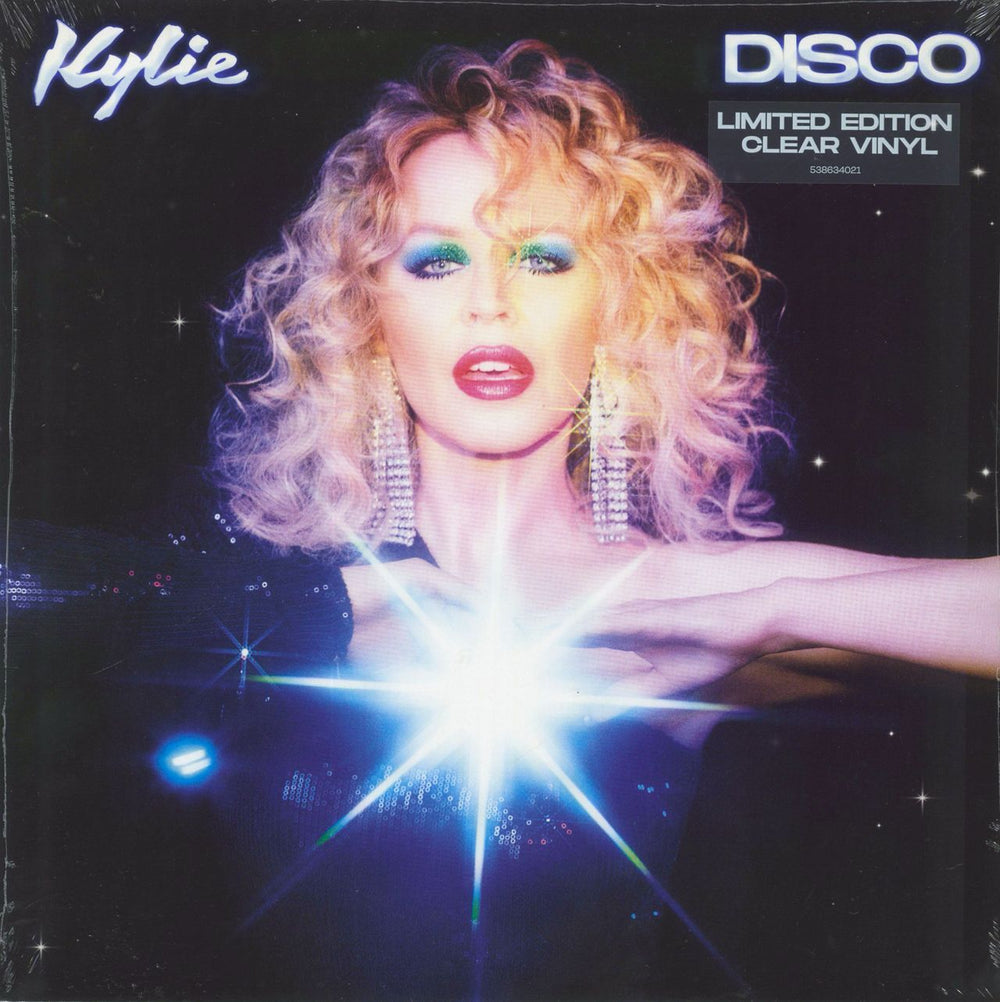 Kylie Minogue Disco - Clear Vinyl - Sealed UK vinyl LP album (LP record) 538634031