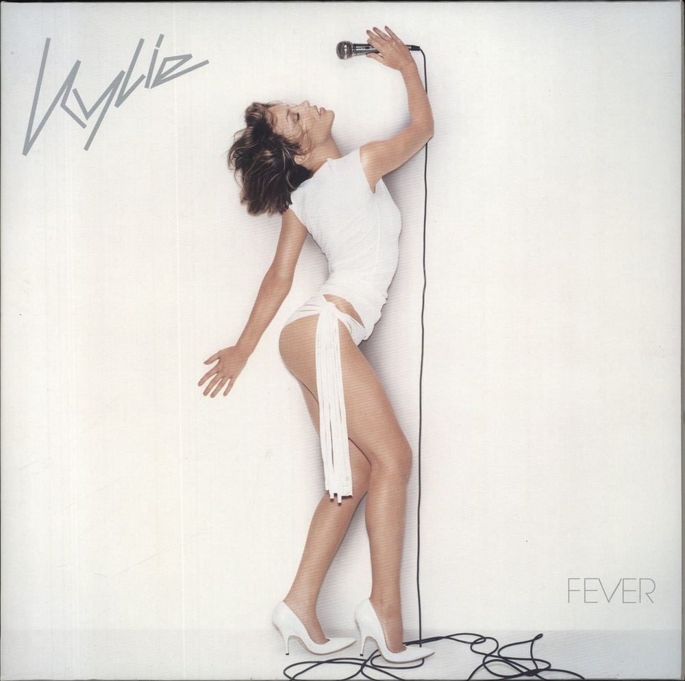 Kylie Minogue Fever - Black Vinyl UK vinyl LP album (LP record) 0190295846428