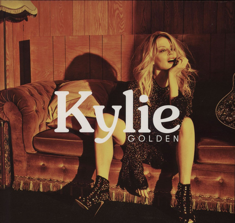 Kylie Minogue Golden UK vinyl LP album (LP record) 538360711