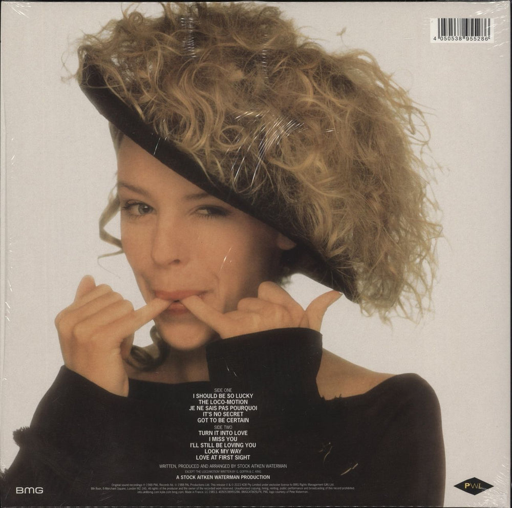 Kylie Minogue Kylie - Neon Pink Vinyl 35th Anniversary Edition - Shrink UK vinyl LP album (LP record) 4050538955286