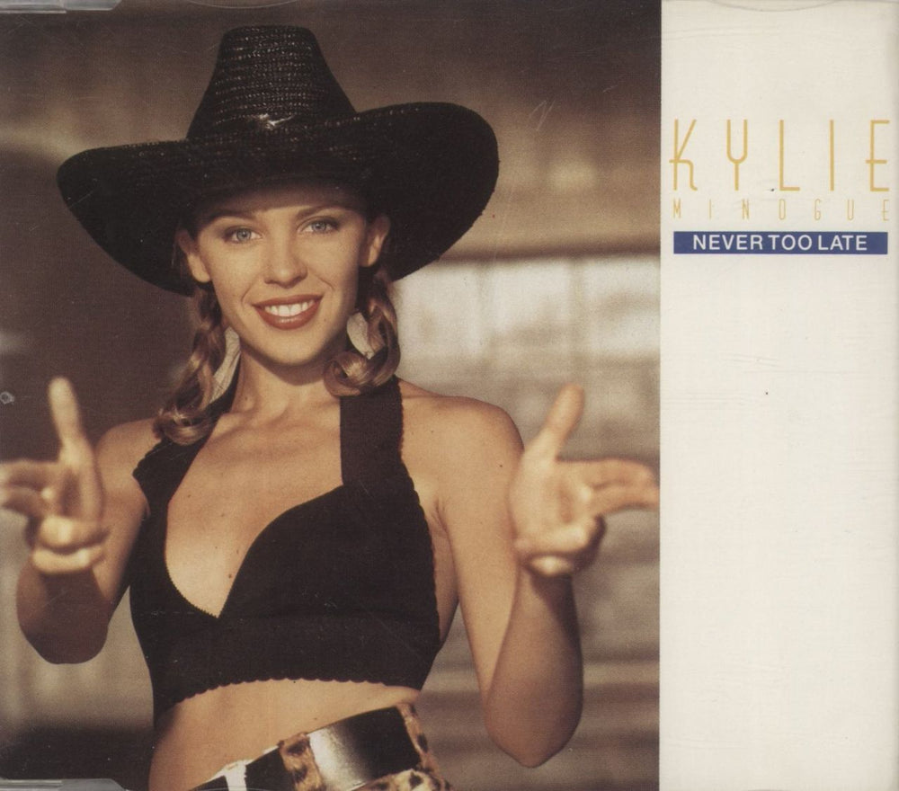 Kylie Minogue Never Too Late UK CD single (CD5 / 5") PWCD45