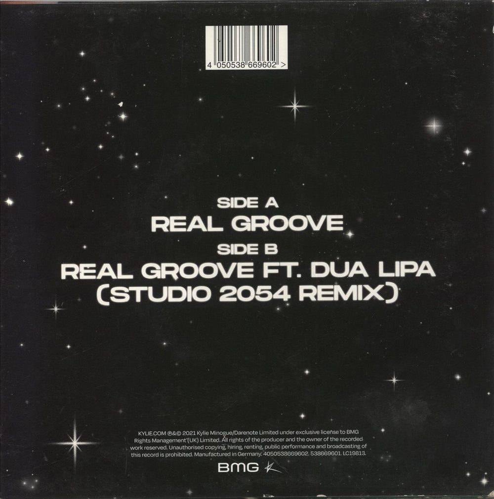 Kylie Minogue Real Groove - Green Vinyl - VG UK 7" vinyl single (7 inch record / 45) 4050538669602