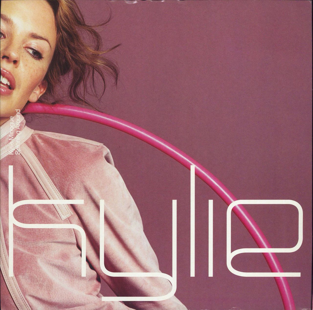 Kylie Minogue Spinning Around UK Promo 12" vinyl single (12 inch record / Maxi-single) 12MINDJX001