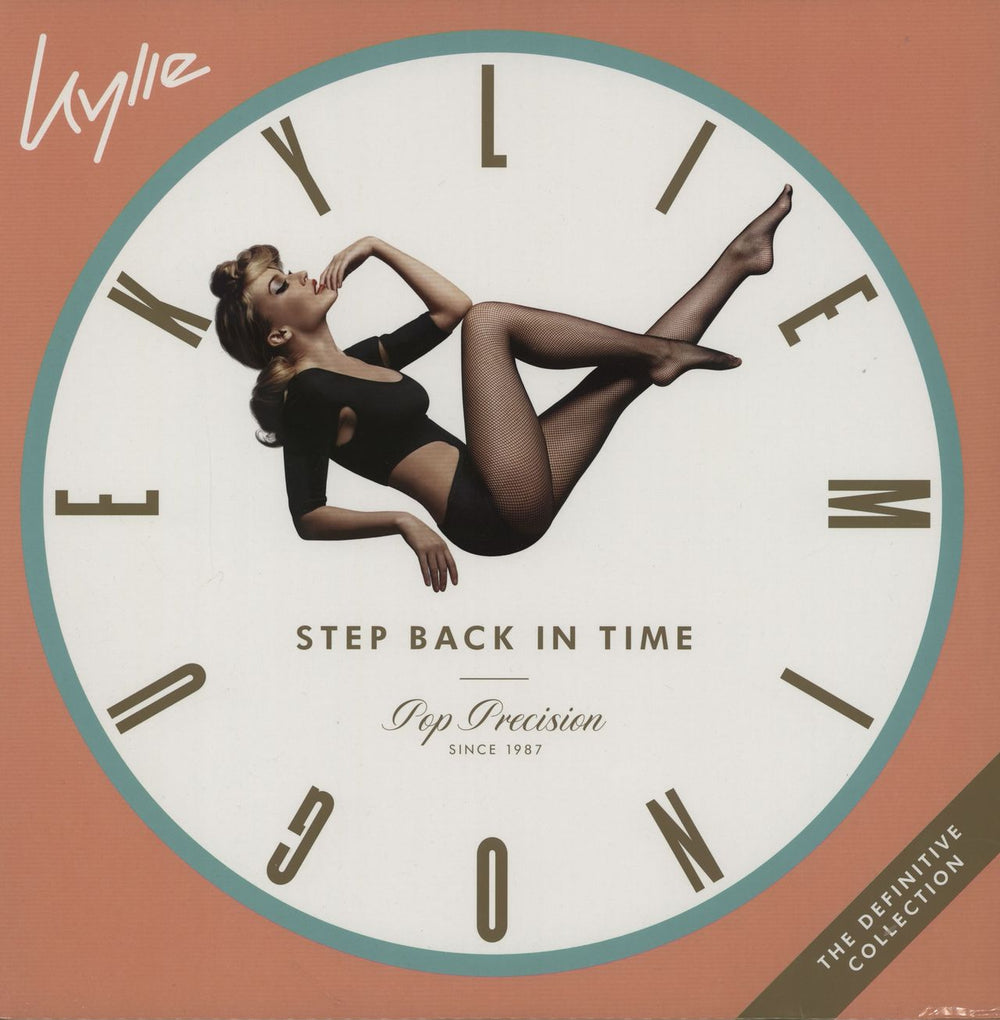 Kylie Minogue Step Back In Time: The Definitive Collection UK 2-LP vinyl record set (Double LP Album) BMGCAT385DLP