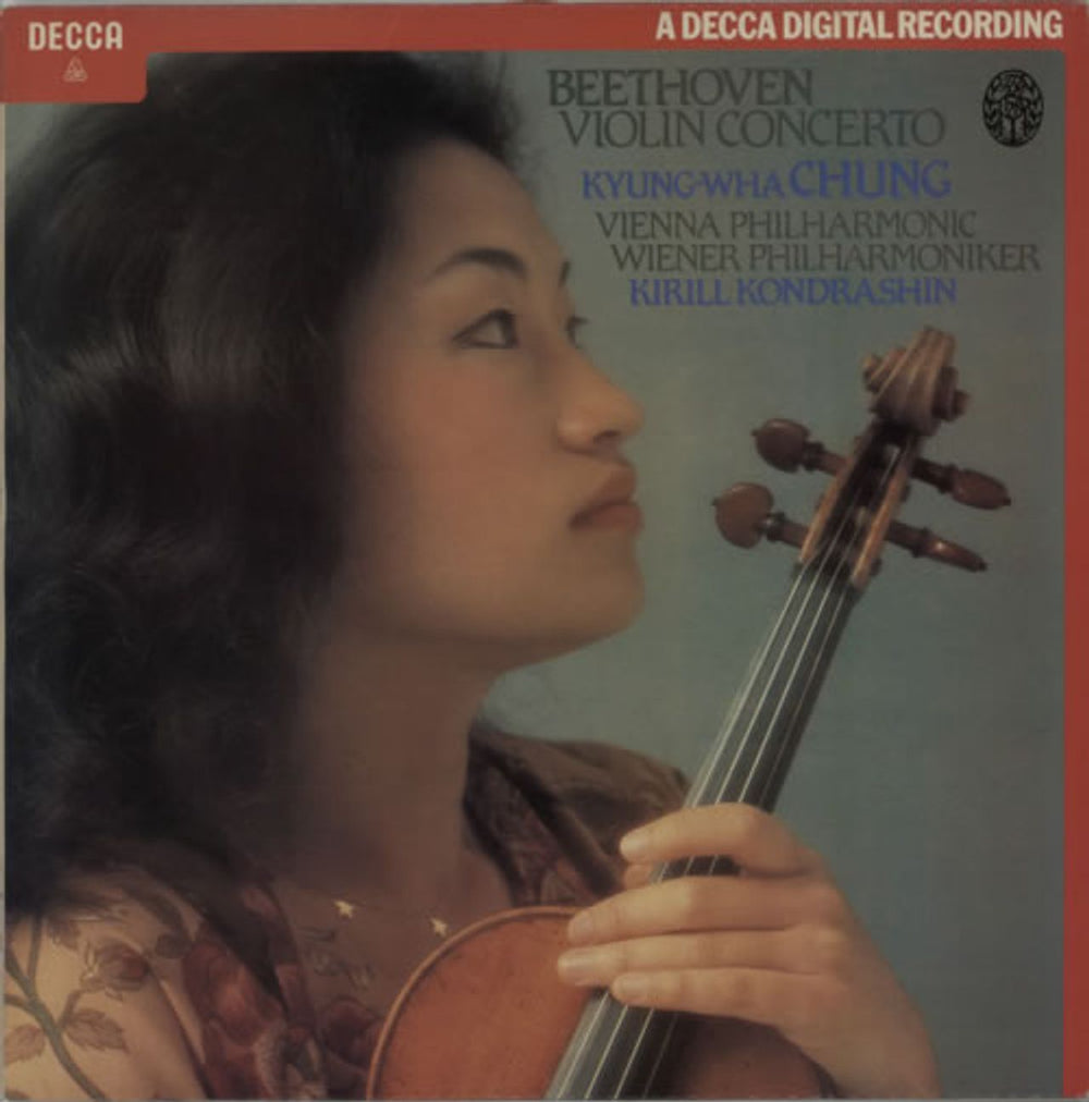 Kyung-Wha Chung Beethoven: Violin Concerto In D Major, Op. 61 UK vinyl LP album (LP record) SXDL7508