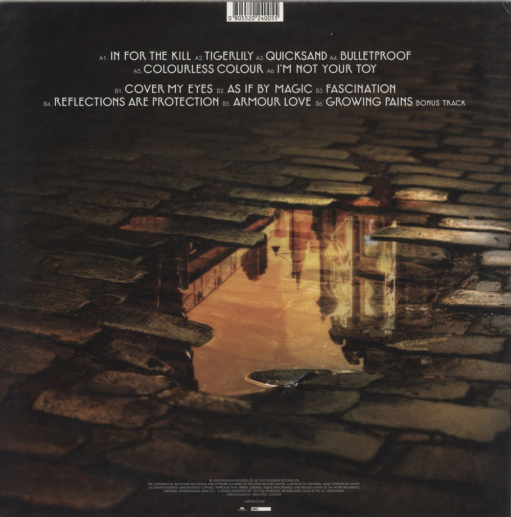 La Roux La Roux + Poster UK vinyl LP album (LP record) 805520240055