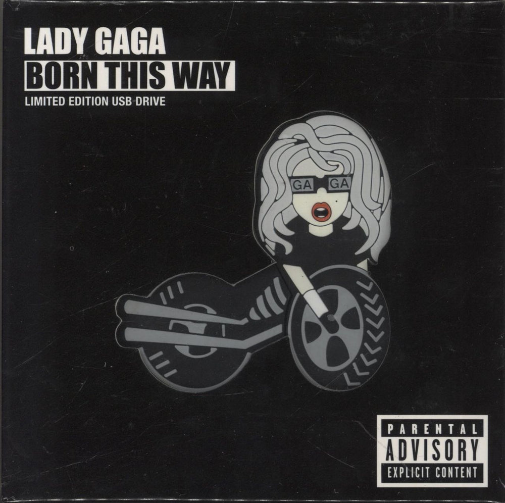 Lady Gaga Born This Way - Sealed UK CD-ROM 0602527800509