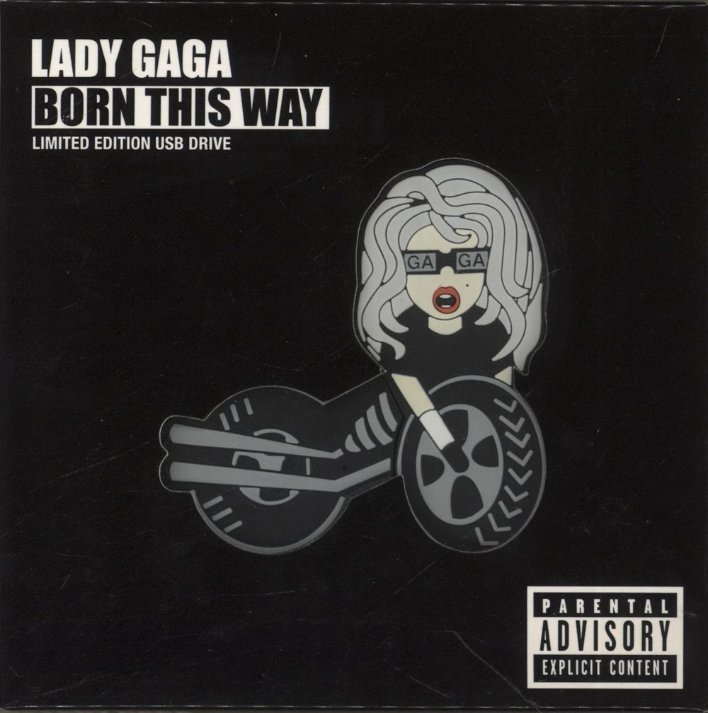 Lady Gaga Born This Way UK CD-ROM 0602527800509