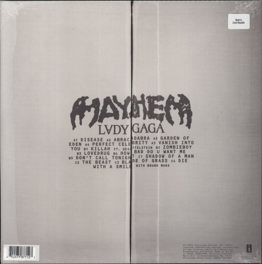 Lady Gaga MAYHEM - Webstore Exclusive - Hot Pink Vinyl - Sealed UK 2-LP vinyl record set (Double LP Album) 602475877127